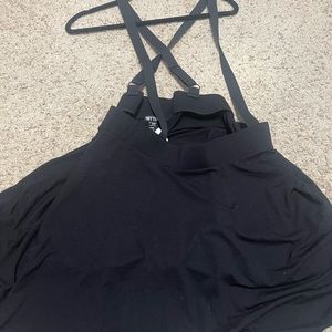 hot topic crisscross strap skirt brand new, never worn, with tags